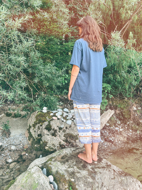 vintage summer pants long