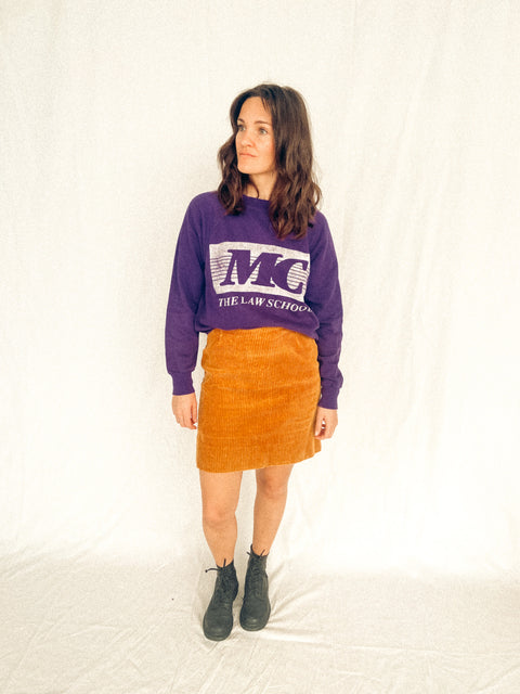 vintage purple sweater