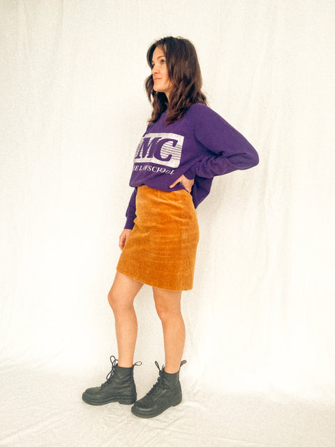 vintage purple sweater