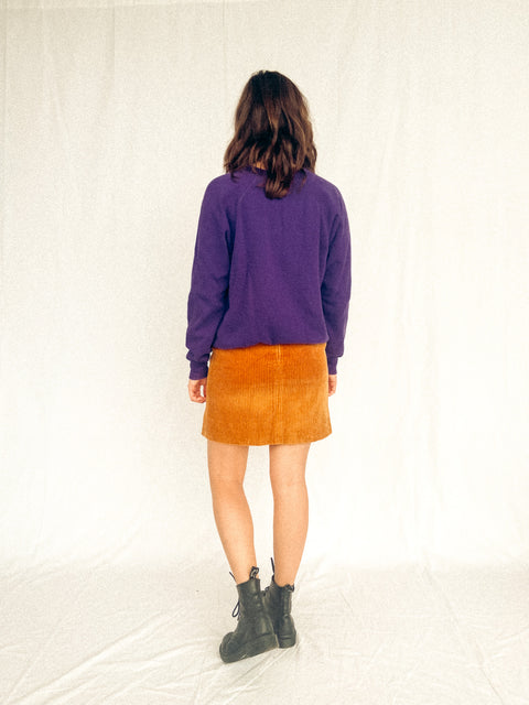 vintage purple sweater