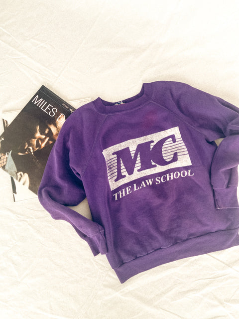 vintage purple sweater