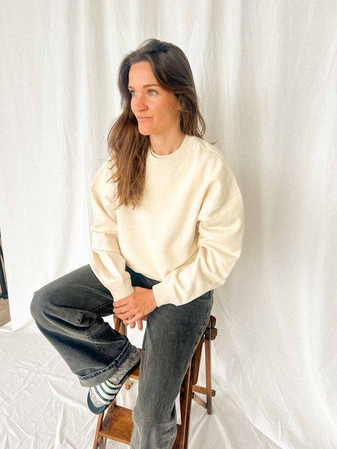 organic cotton sweater 30/31