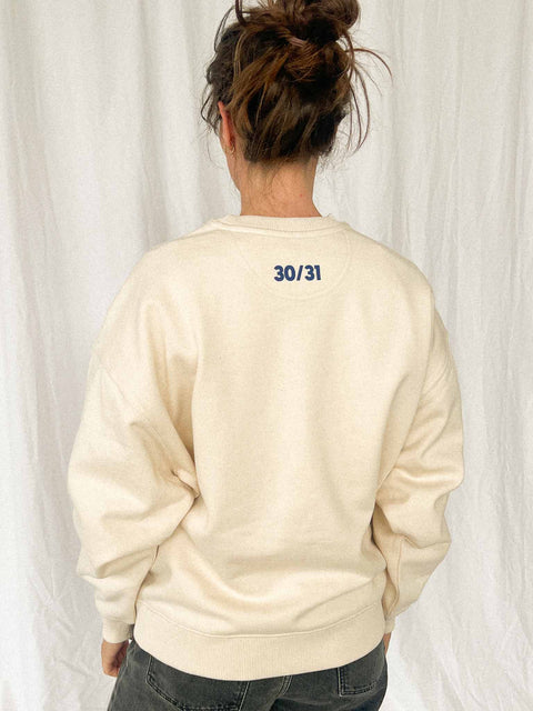 organic cotton sweater 30/31