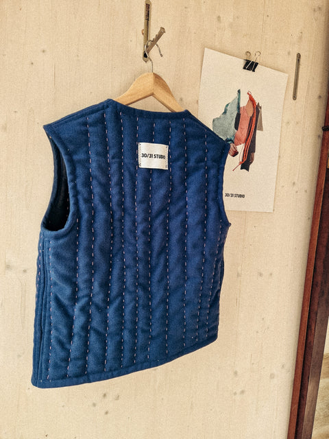 handmade quilted vest