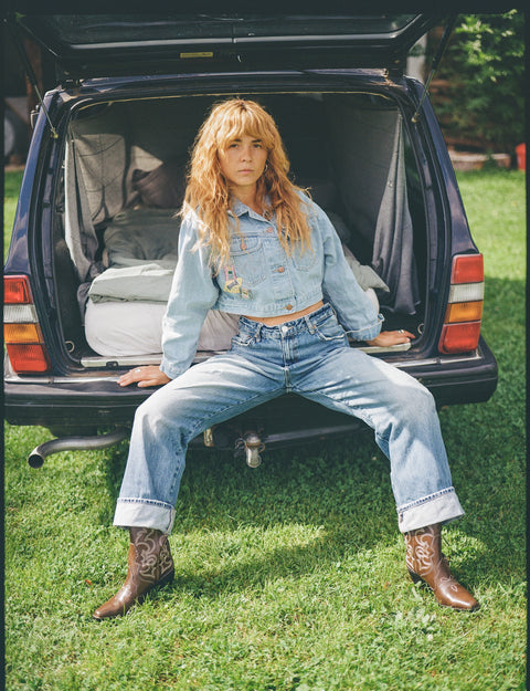 vintage wrangler denim jacket