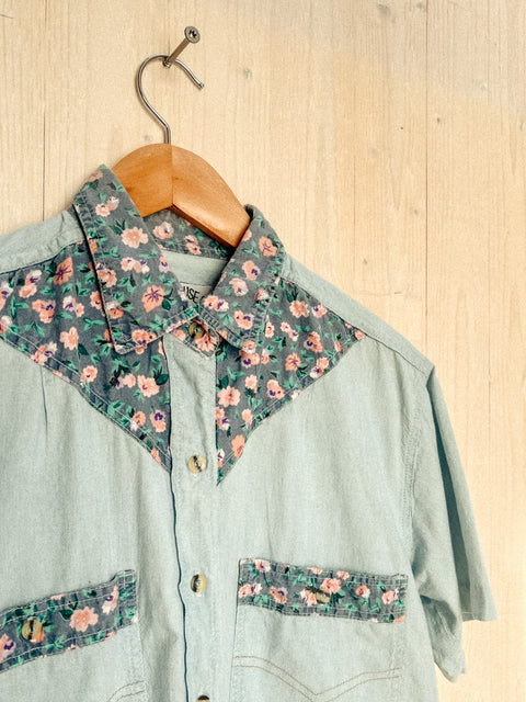 vintage denim shirt full house