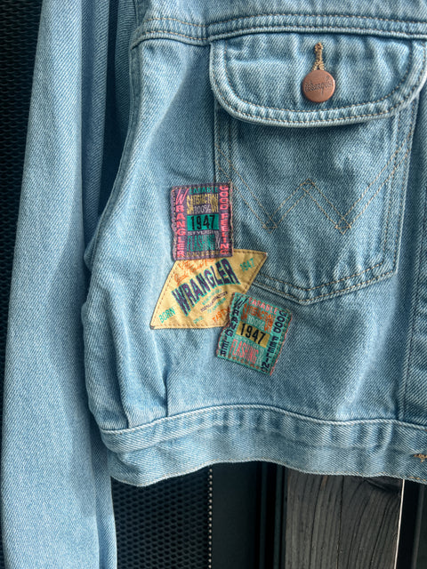 vintage wrangler denim jacket