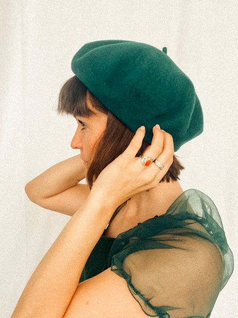 vintage classic beret