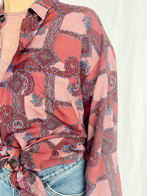 vintage paisley shirt