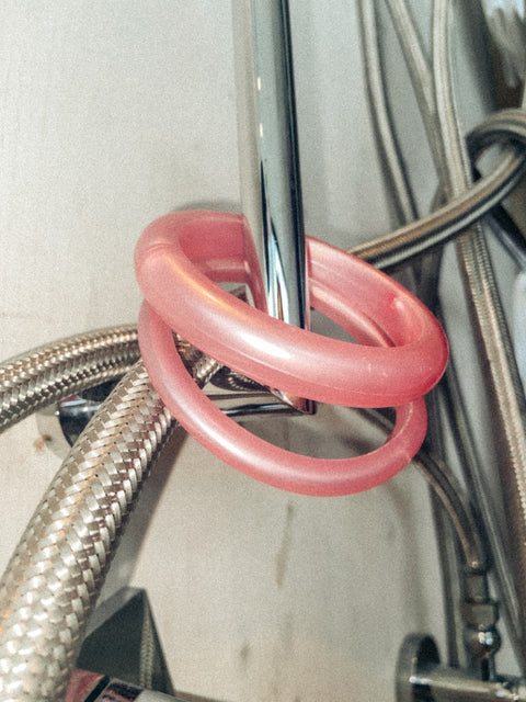 vintage pink bangles