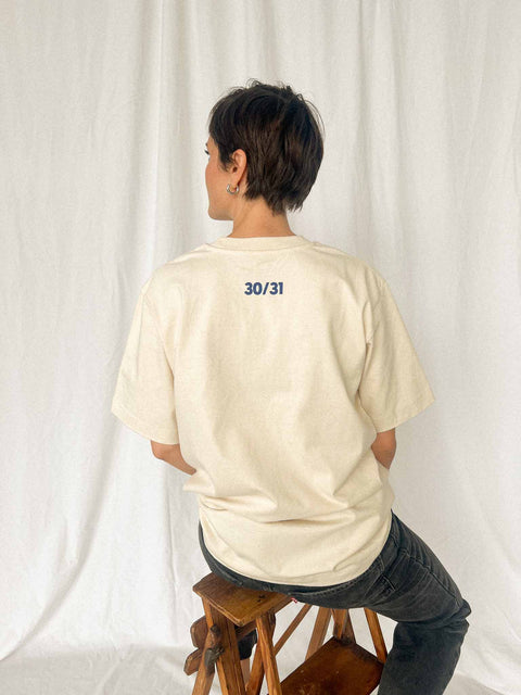 organic cotton t-shirt 30/31