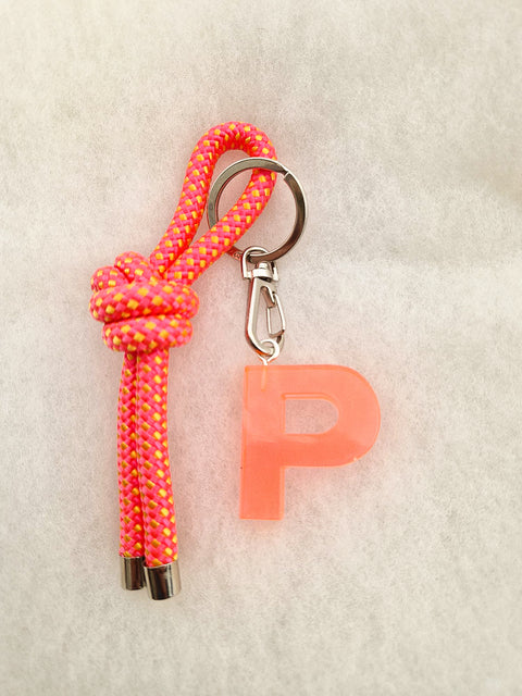 handmade keychain pink