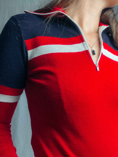 vintage skiing long-sleeve sportful