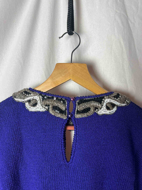 vintage embellished pullover franco valeri