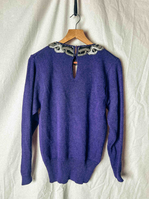 vintage embellished pullover franco valeri