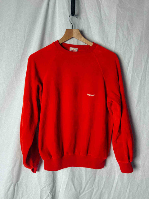 vintage red sweater carrera